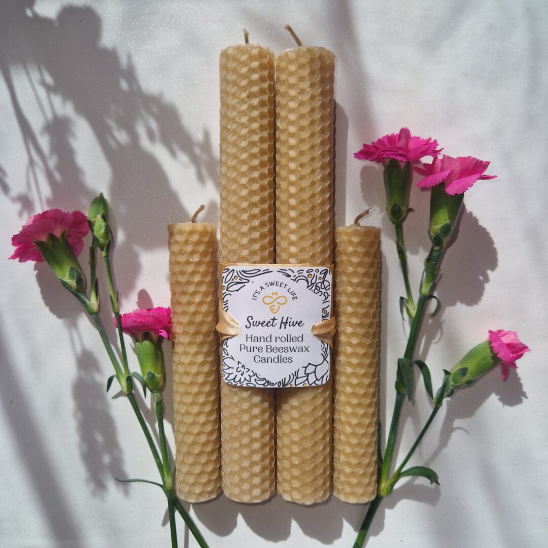 Hand Rolled Beeswax Candles